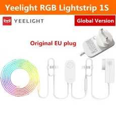 Yeelight 스마트 라이트 홈킷Mihome용 앱 포함1S 플러스2 계량기 길이 YLDD05YL LED RGB 와이파이 리모, 01 2M Striplight EU