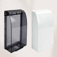 뚱이네 잡화점 콘센트 커버 멀티탭커버, 화이트, 1개