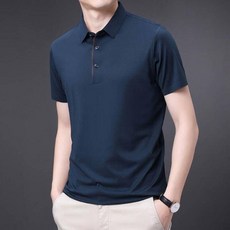 2026 男士夏季 Polo 衫 短袖 休閒衫 條紋 高爾夫球衫 翻領 T 恤 輕薄 透氣 冰絲 速乾 清涼 吸濕排汗