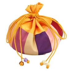 오방색 복주머니