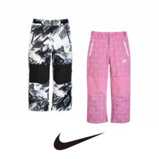[백화점 매장판] 나이키 키즈 아동공용 스키바지 스키팬츠 남아 여아 아동공용 스노우보드 스키 눈싸움 겨울 방수바지 방수팬츠