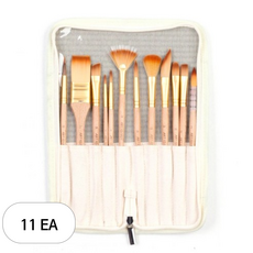 아트시크릿 2021 수채화 브러쉬 12종 + 파우치 세트, 39.3mm, 11세트