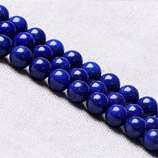 천연석 원석 비즈 재료 팔찌 묵주 만들기 천연원석, A5921. 청금석, 1세트, 4mm