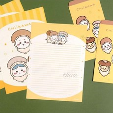 다인1412 어린이 캐릭터 편지지세트 랜덤발송 우사기