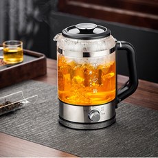 好夫人 KFL-C23 1.5L 蒸汽噴淋煮茶器 自動保溫 茶水分離, 1500ml旋鈕款 單機