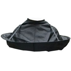 엔빙 원형 방수 염색 커트보 대형, 블랙, 1개