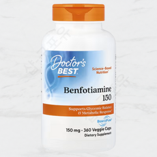[해외] [Doctor's Best Benfotiamine] 닥터스 베스트 벤포티아민 150mg 360베지캡슐, 1개, 1개, 360정