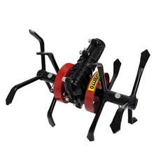 예초기 부착 관리기 텃밭 고랑 제초 잡초 로타리 소형 미니 날 기계 호미 하우스 농작물 농작, 1개