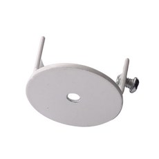 1 조각 22mm/28mm 창 처리 막대 끝 모자 커튼 기둥 끝, 화이트, 철
