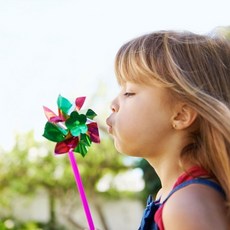 DIY 반짝이 바람개비 나들이 20개입