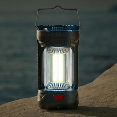 AlpsWolf 캠핑 랜턴 충전식 1000LM 4000mAh 충전식 랜턴 4가지 조명 모드 LED 랜턴 캠핑 하이킹 정전 비상 상황용 (1팩-블랙), 블랙-1팩