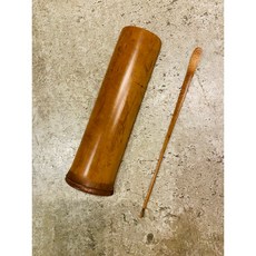 手工竹製茶則 中國老竹打磨 品茗茶道用具 輕巧耐用控茶量, 1個