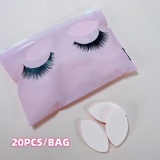 초보자를 속눈썹 연장 연습 스펀지 및 속눈썹 맵, Pink