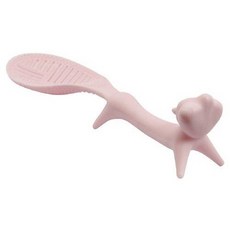 可愛小栗鼠站立不沾飯匙，粉紅款，日本製造，不沾黏設計，保持清潔衛生, 1個, 粉紅