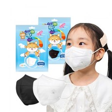 새부리형 소형 50매 어린이 마스크, 50개입, 1개, 화이트 50매