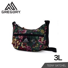 【GREGORY 美國 3L TEENY SATCHEL斜背包《繁花油彩》】119656/側背包/隨身包/單肩背包, 繁花油彩