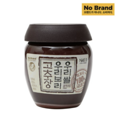 노브랜드 우리쌀 우리보리 고추장 1kg x 1개, 1세트