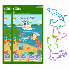 헬릭스케어 여름밴드 썸머팔찌, 혼합, 1세트