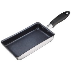 파얼 금속 미니 계란말이 프라이팬 9.5×17.5cm 인덕션 대응 계란말이 기계 플루오린 코팅 2층 강재 컴팩트 HB-2189