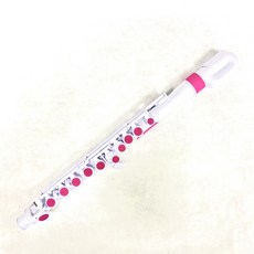 Nuvo jFlute 2.0 彩色塑膠兒童長笛 保固一年-愛樂芬音樂, 粉白
