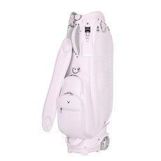 캘러웨이 로즈빌 여성 휠 캐디백(골프볼 3구 추가구성), 핑크+3구