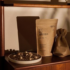 온다숲 국내산 자연기화식 천연가습기 제올라이트 정화석 (정화석1kg+접시+편백큐브), 1개