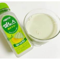 [new]서울우유 미노스 멜론우유 추억의 클래식한 맛, 45개, 235ml