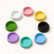 NRC파스텔 슈푸먹이그릇 중사이즈 NR-F51, 블링 옐로우