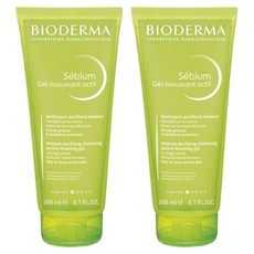 바이오더마 세비엄 젤 무쌍 액티프 클렌징 젤, 2개, 200ml