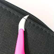 가정용 다기능 재봉 실끊기 커터 2종 세트, 1개, 핑크