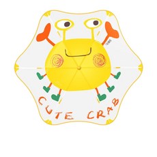 CEYYR 安全透明兒童雨傘 自動開關彎鉤傘柄