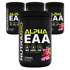 NutraBio a必需胺基酸 無麩質櫻桃火龍果糖果, 4個, 446g