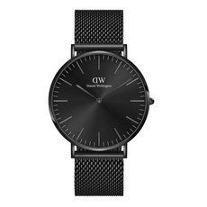 DW Daniel Wellington CLASSIC 幻影曜夜黑簡約男錶DW00100632 41mm 現代鐘錶