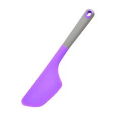 실리콘 크림 베이킹 스크래퍼 버터 스패튤라 주방 제과용 스크래퍼 베이킹 도구, 보라, 1