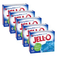 Jell-O 젤오 베리 블루 푸딩 파이 필링 85g 5개