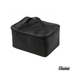 Switch 旅行收納包 (副廠) -適用於 Switch 2 / OLED / Switch 防刮軟包保護袋 輕便大容量, 1個, 黑色, SW034BK