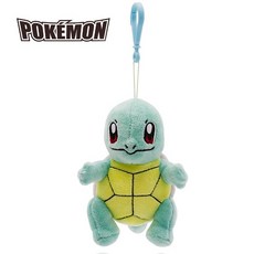 포켓몬스터 꼬부기 가방고리 봉제 인형, 혼합색상, 13cm, 1개