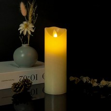 모던라잇LED캔들2p세트15cm건전지전자양초, 상세페이지 참조