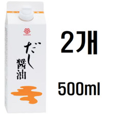카마다 다시 간장 쇼유 500ml 2개들이 일본, 2개
