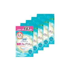 묶음 구매 소피 싱크로 핏 12피스×5개 팩 unicharm Sofy, 1개