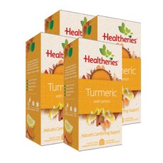 헬서리스 터메릭 강황 허브티 레몬 20티백X4, 20개입