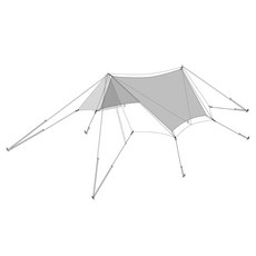 스노우 피크 snow peak TAKIBI 터프 옥타 이너 루프 교체 부품 TP4301, 1개, 상세페이지 참조