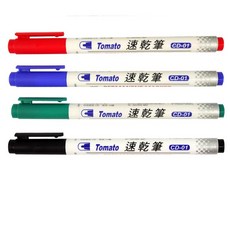 萬事捷 Tomato CD-01 速乾筆 奇異筆 簽字筆, 1個, 黑