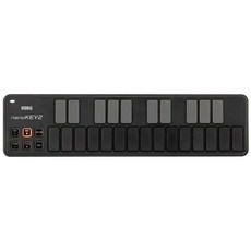 KORG코르그 〔USB MIDI 컨트롤러〕 nanoKEY2 블랙[NANOKEY2BK]
