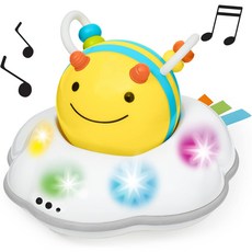 美國 SKIP HOP 寶寶五感玩具 蜜蜂音樂爬行玩具 早教 聲光玩具, 1個, 黃色