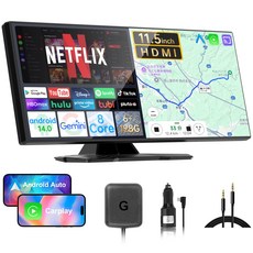 android HDMI Google Gemini AI NZACE CarPlayAndroid Auto GPS [2025년식 혁신판 11.5인치