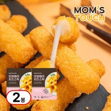 맘스터치 대용량 쭉쭉 늘어나는 모짜렐라 치즈스틱, 2개, 1kg