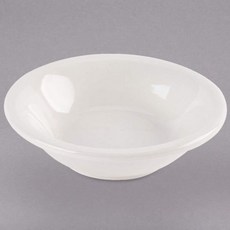HomeVss 레스토랑 가치 내구성 있는 석기 아메리카 화이트아이보리 6oz 부용컵 케이스 36개, 4 3/4 inch Fruit Bowl/ Cae of, America White