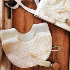 베베온리앙 베이비 오가닉 턱받이 3종세트, 단일색상/FREE, 1개