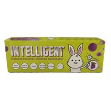 【INTELLIGENT】因特力淨兒童酵素牙膏 原味/水蜜桃/草莓優格/葡萄 口腔清潔 兒童牙膏, 1個, 因特力淨兒童酵素牙膏葡萄 /40G, 40g